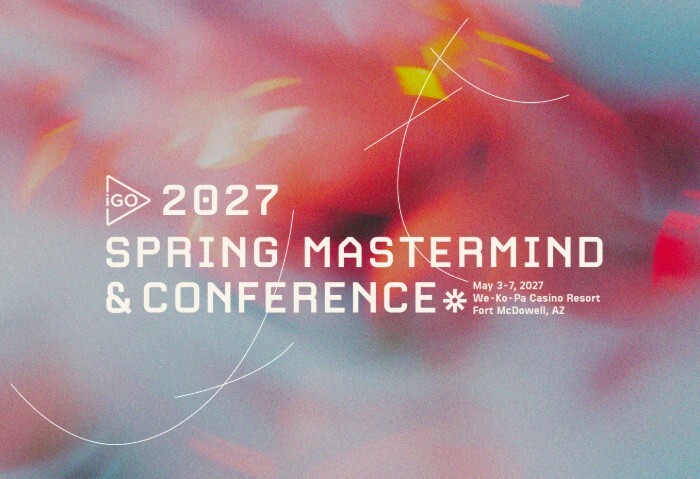 2027 iGo Spring Mastermind and Conference logo