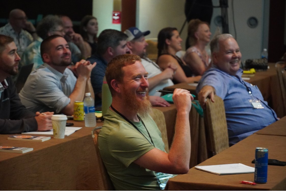 Members in a working session at an iGo conference